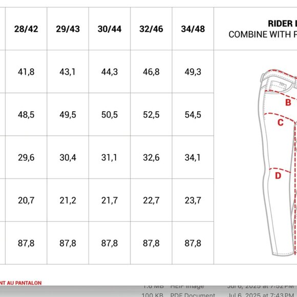 PMJ armored womens motorcycle jeans NWT - Picture 7 of 7